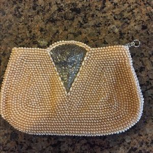 VINTAGE BEADED PURSE